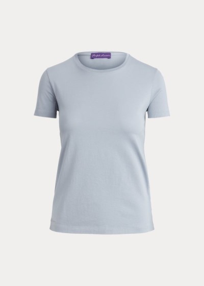 Women's Ralph Lauren Cotton Crewneck T Shirts | 952148IFW